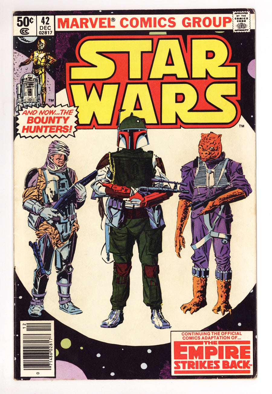 Star Wars Vol 1 42 FN (6.0) (1980) Newsstand 