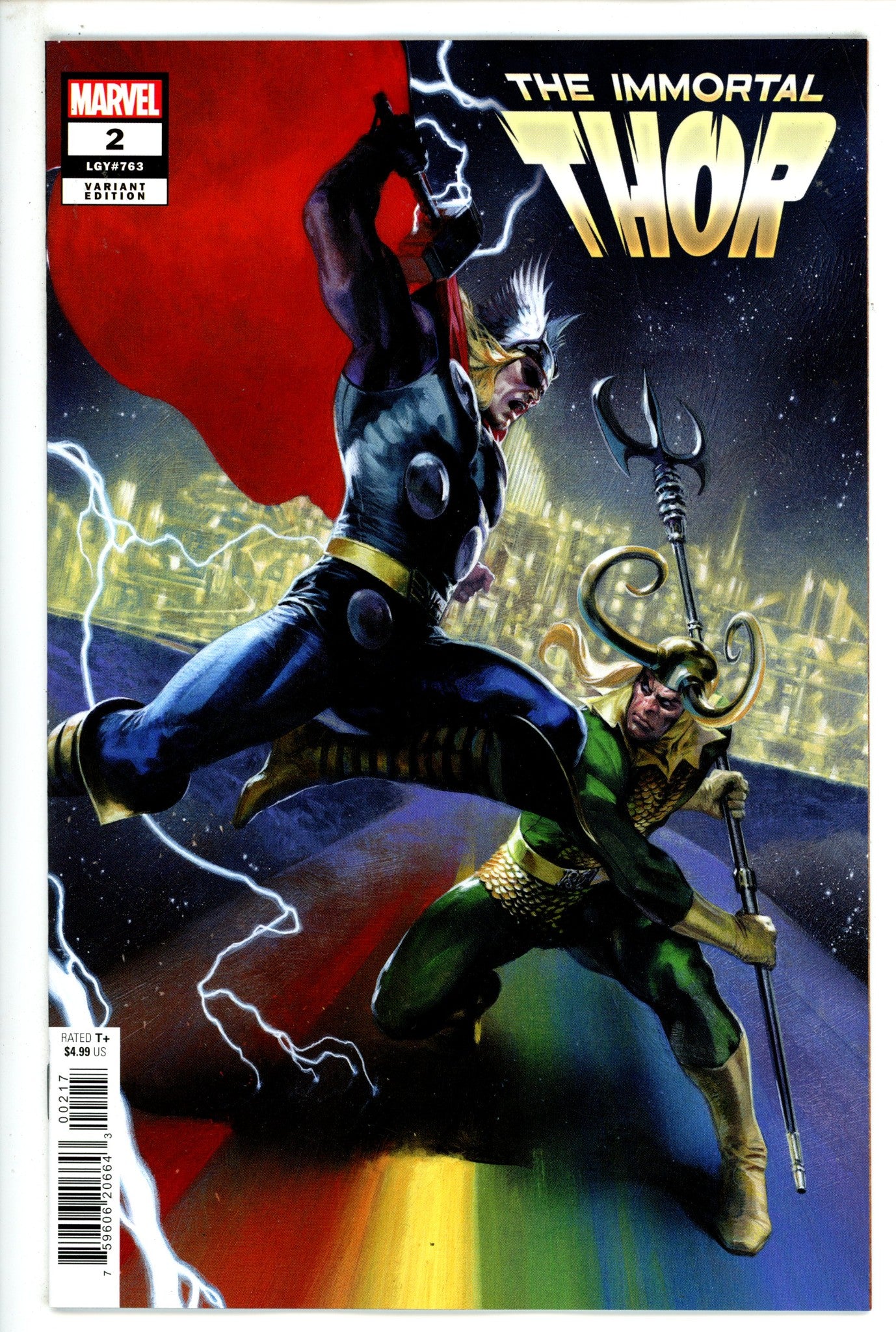 Immortal Thor 2 Dell'Otto Incentive Variant VF/NM (1900)