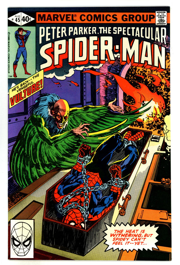 The Spectacular Spider-Man Vol 1 45 VF/NM (9.0) (1980)