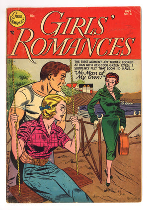 Girls' Romances 21 VG/FN (5.0) (1953)