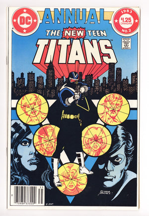 The New Teen Titans Annual Vol 1 2 VF (8.0) (1983) Canadian Price Variant