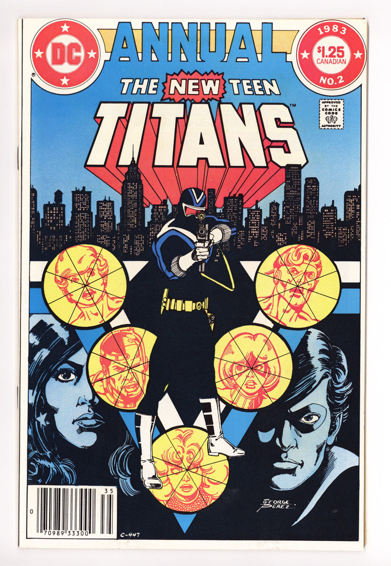 The New Teen Titans Annual Vol 1 2 VF (8.0) (1983) Canadian Price Variant 