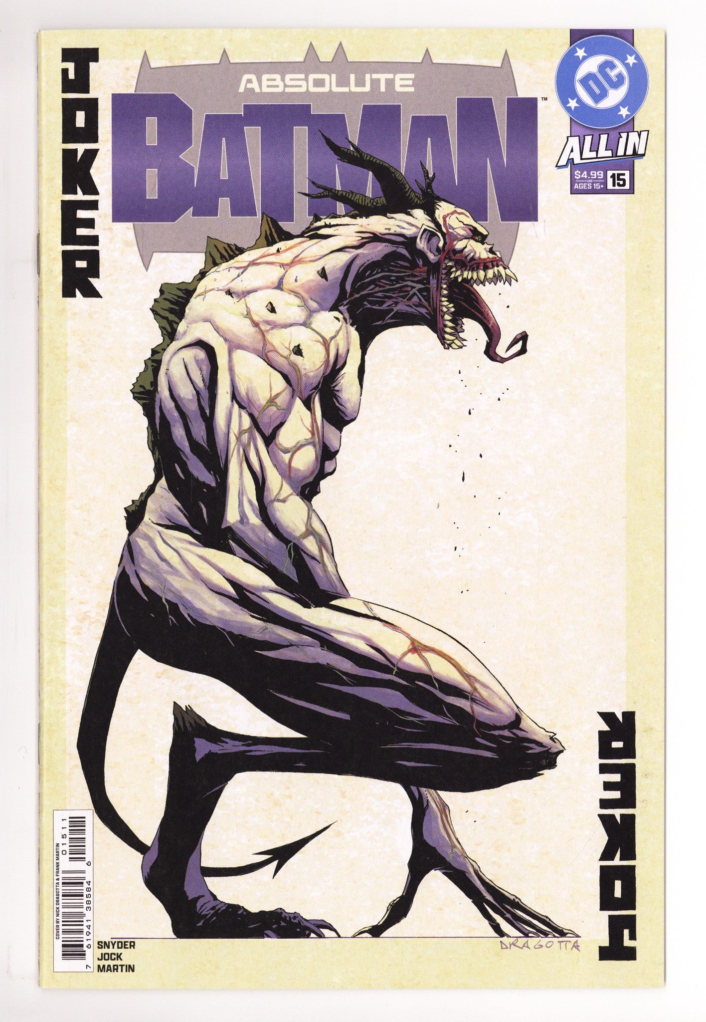 Absolute Batman 15 NM (9.4) (2026) 