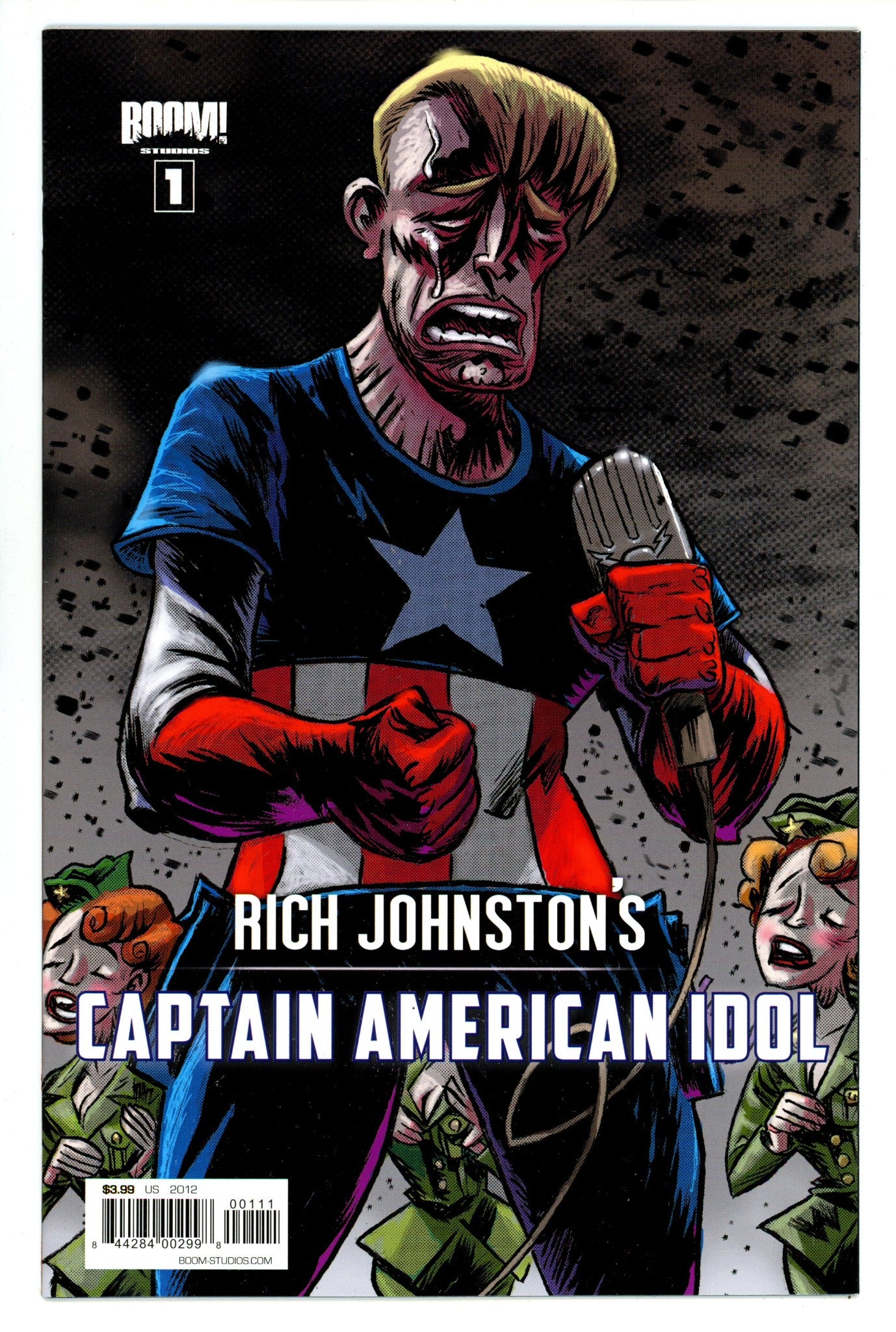 Rich Johnston's Captain American Idol 1 High Grade (2012) 