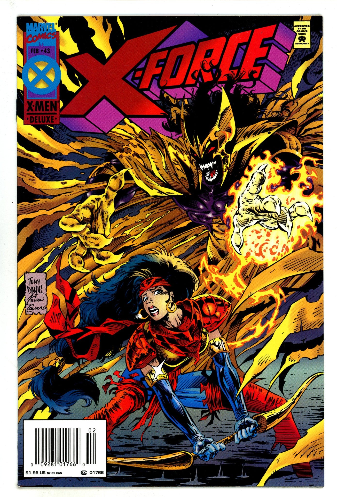 X-Force Vol 1 43 High Grade (1995) Newsstand 