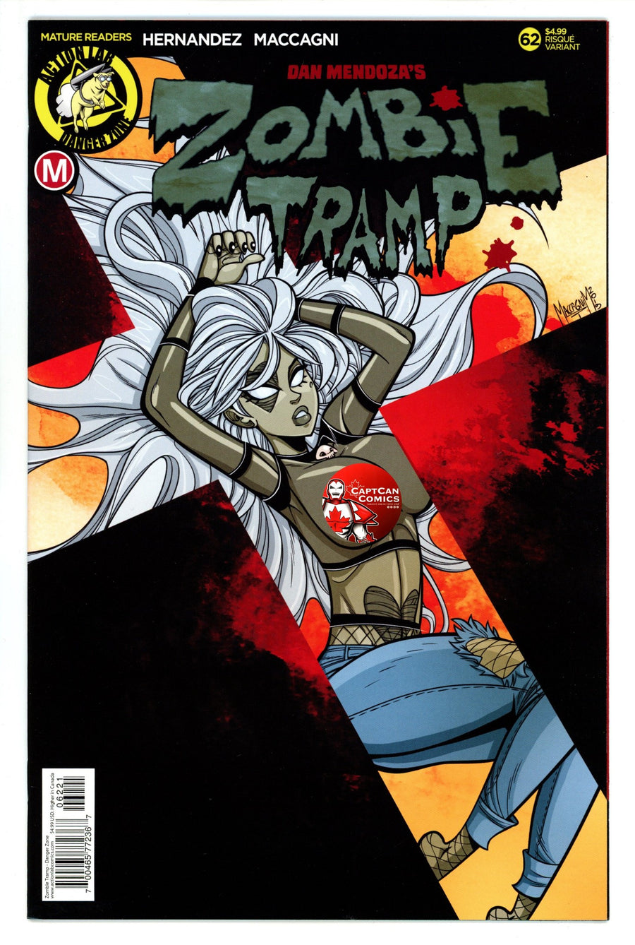 Zombie Tramp Vol 3 62 NM- (9.2) (2019) Maccagni Risque Variant 