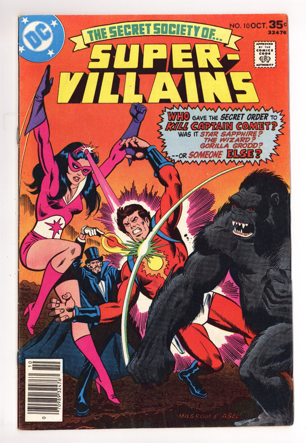 Secret Society of Super-Villains 10 Mid Grade (1977)