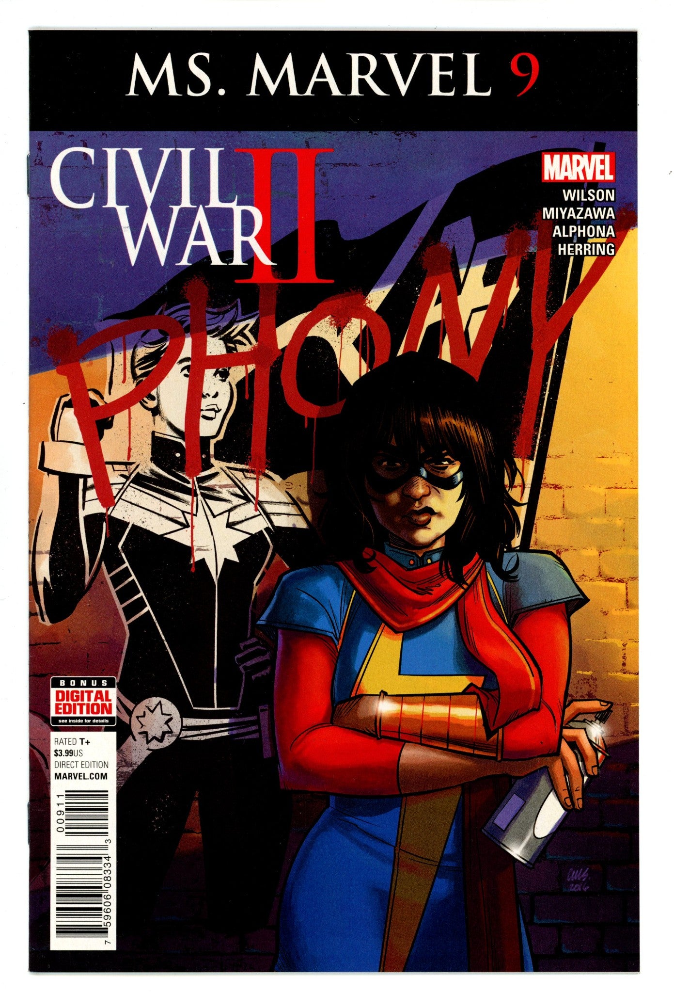 Ms. Marvel Vol 4 9 High Grade (2016) 