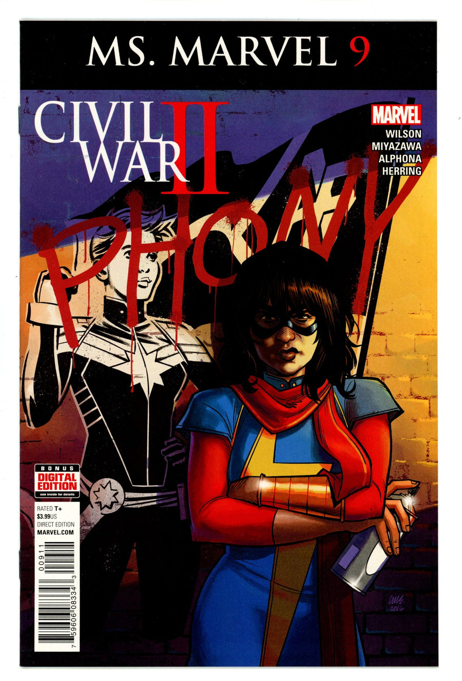 Ms. Marvel Vol 4 9 High Grade (2016) 