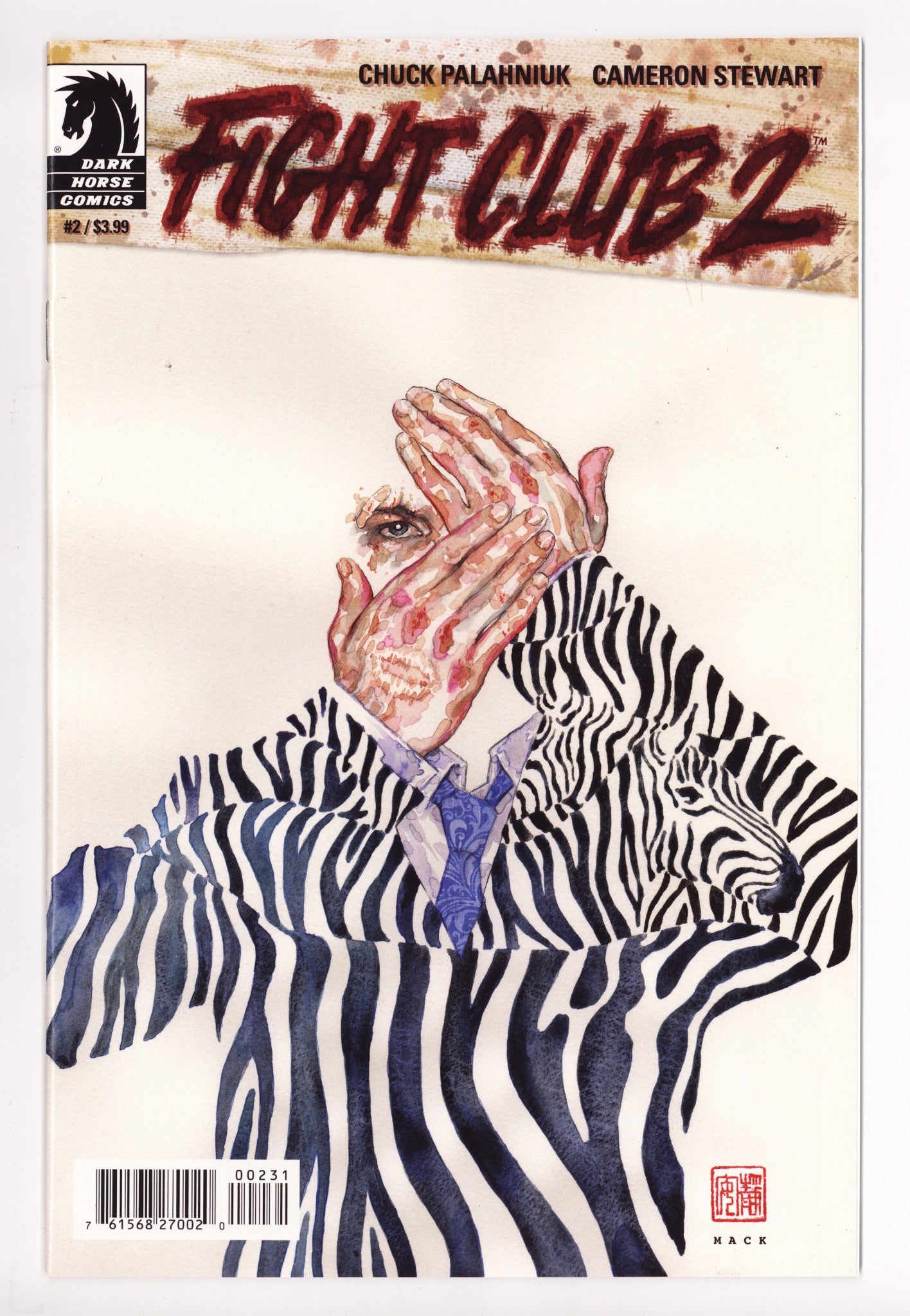Fight Club 2 2 High Grade (2015) Mack Variant 