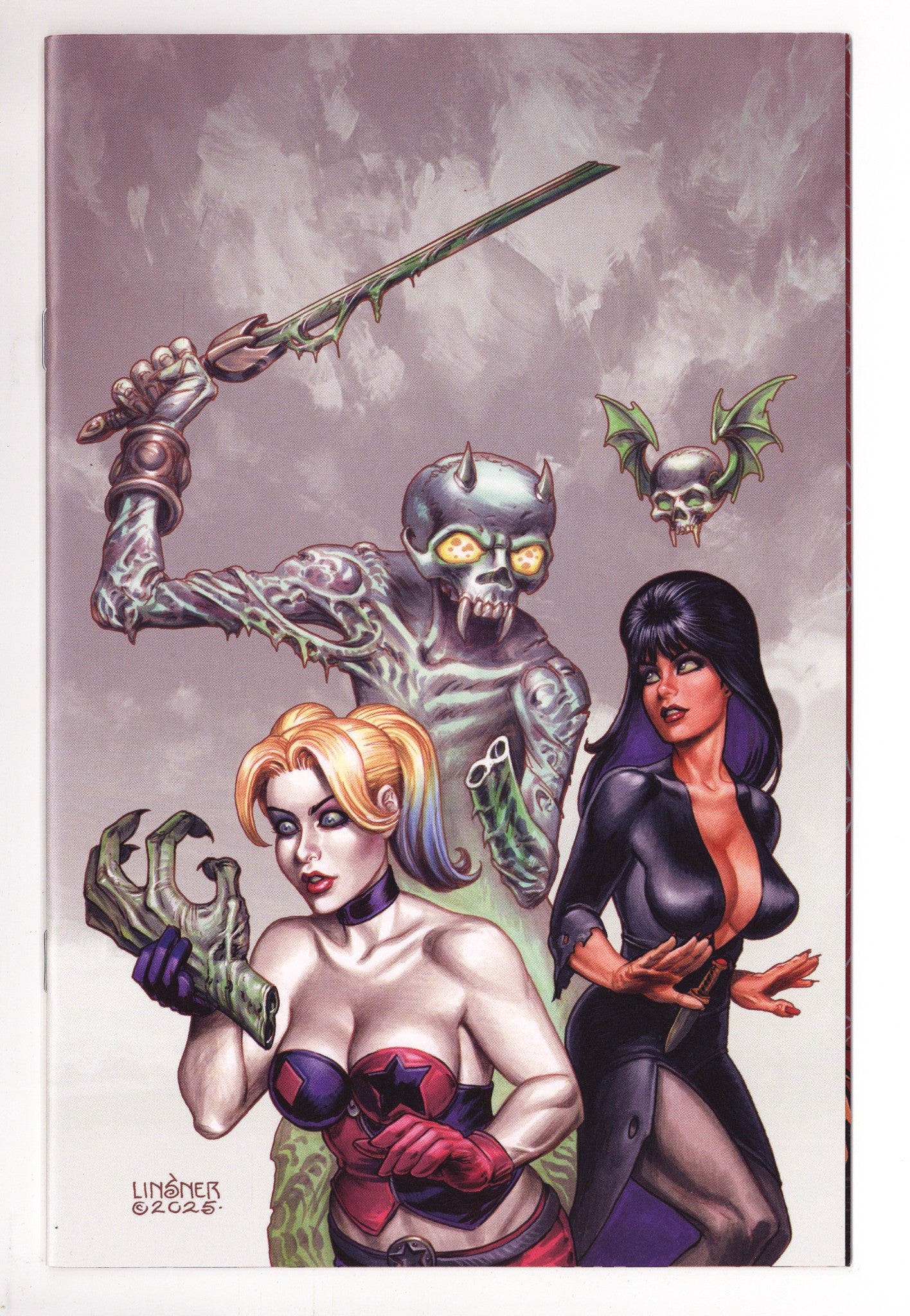 Harley Quinn X Elvira 3 Linsner Virgin Incentive (2025)