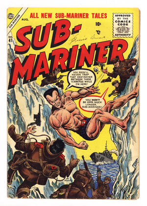 Sub-Mariner Comics 41 VG+ (4.5) (1955) 