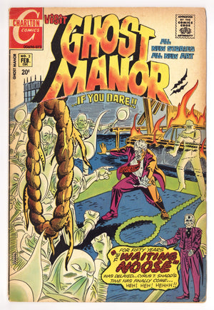Ghost Manor Vol 2 3 Low Grade (1972)