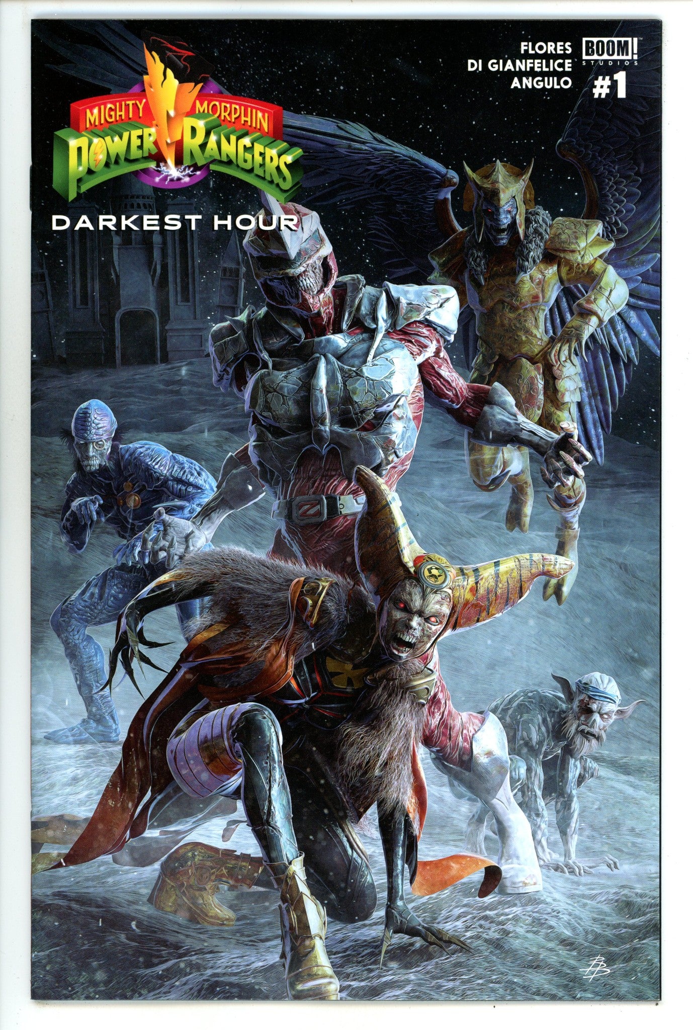 Mighty Morphin Power Rangers Darkest Hour 1 Barends Variant (2024)