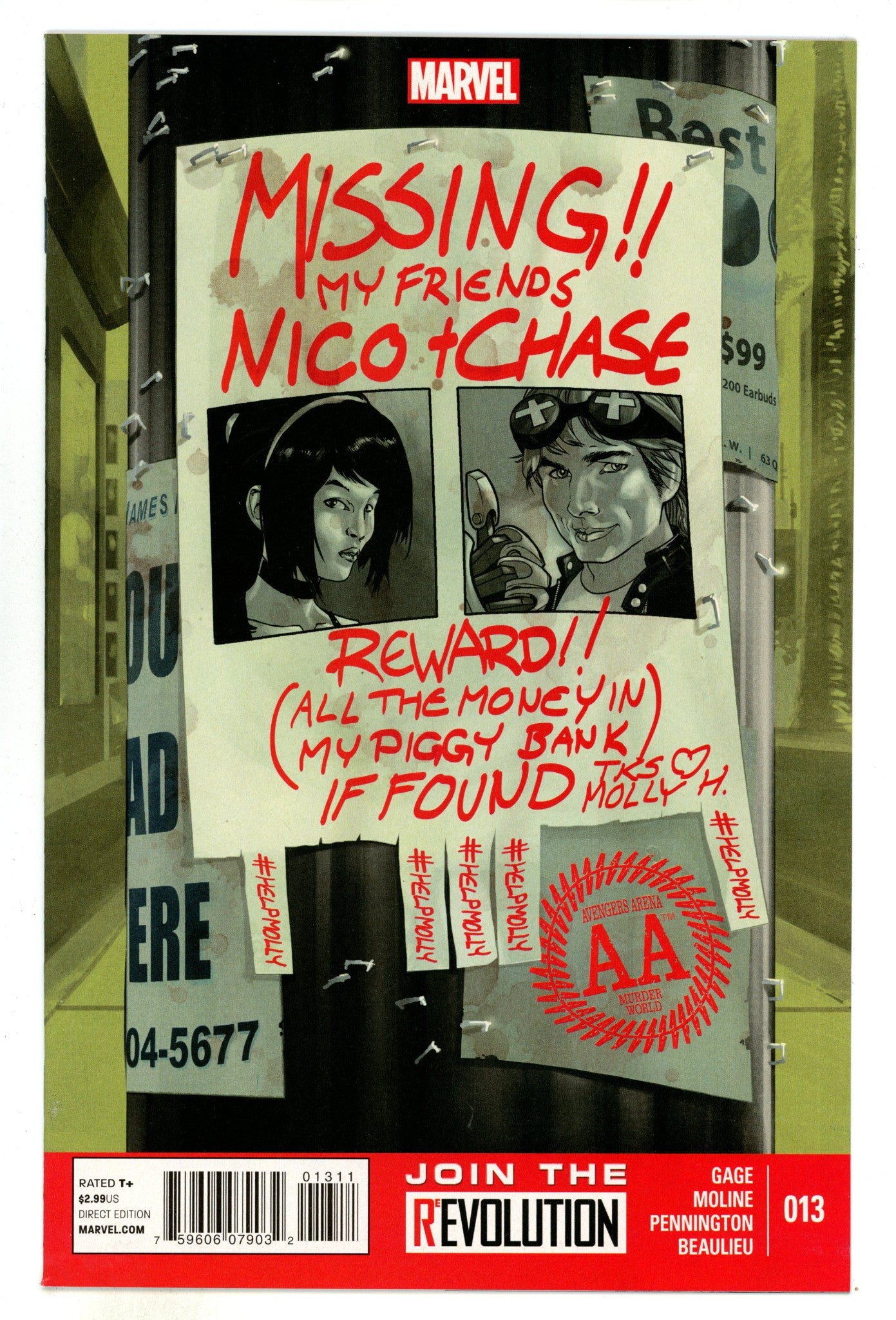 Avengers Arena 13 High Grade (2013) 