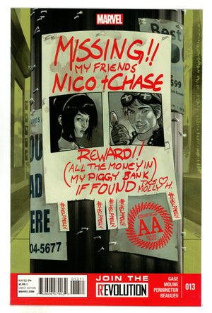 Avengers Arena 13 High Grade (2013)