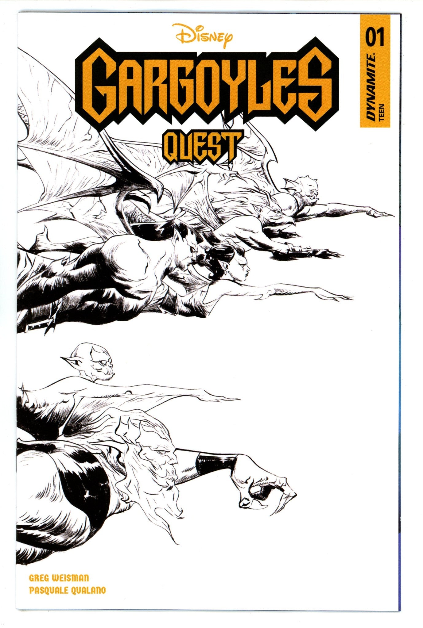 Gargoyles Quest 1 Lee Line Art Incentive Variant (2024)