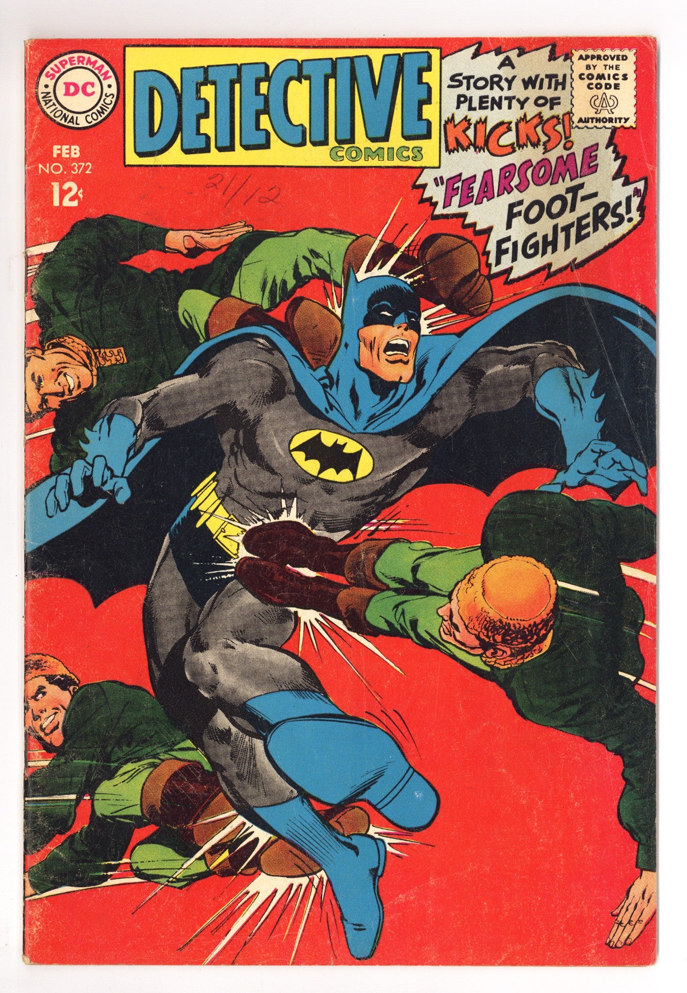 Detective Comics Vol 1 372 VG (4.0) (1968) 