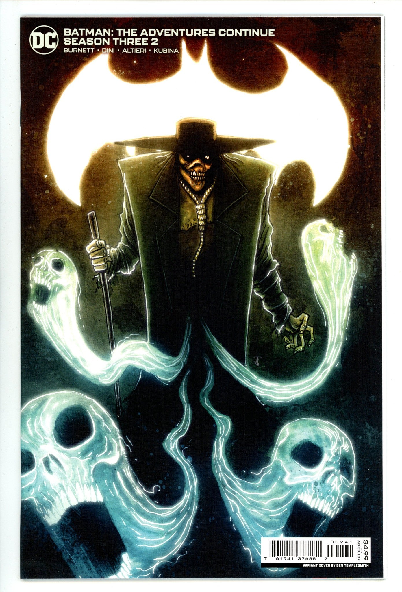 Batman: The Adventures Continue Season Three 2 High Grade (2023) Templesmith Variant 