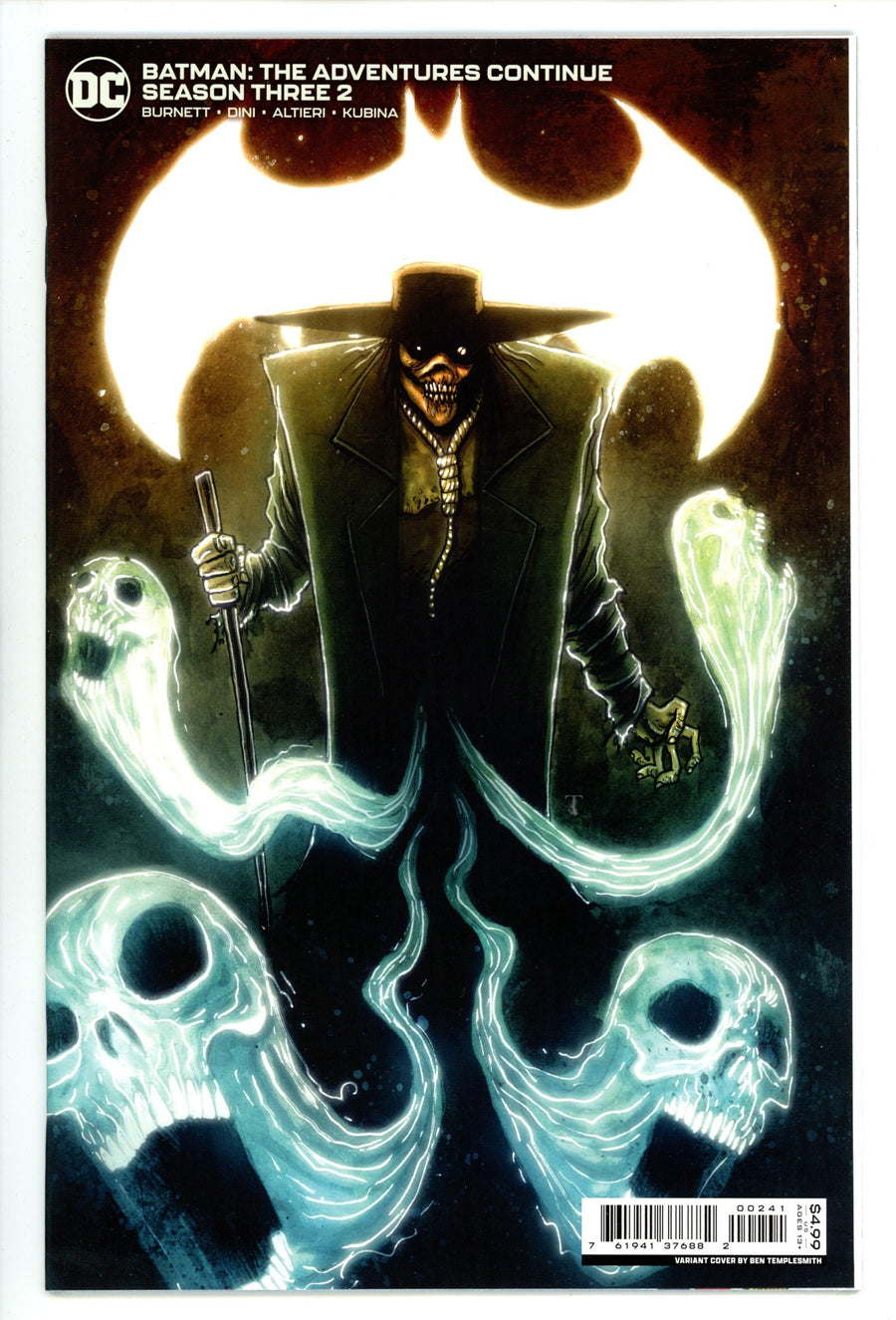 Batman: The Adventures Continue Season Three 2 High Grade (2023) Templesmith Variant 