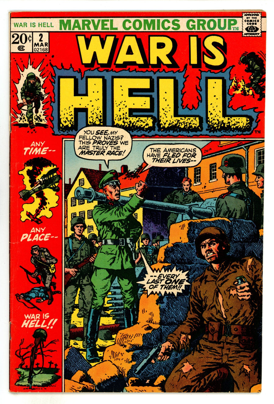 War Is Hell 2 FN+ (6.5) (1973) 