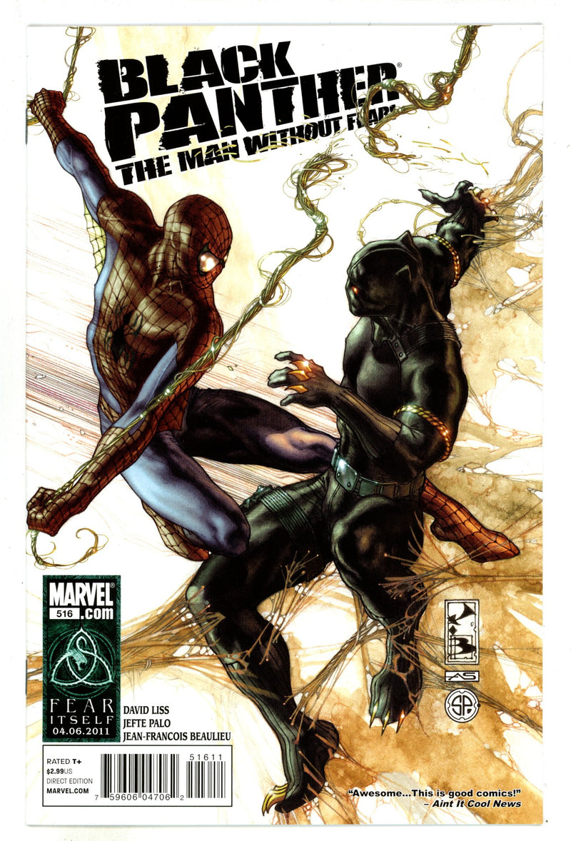Black Panther: The Man without Fear 516 High Grade (2011) 