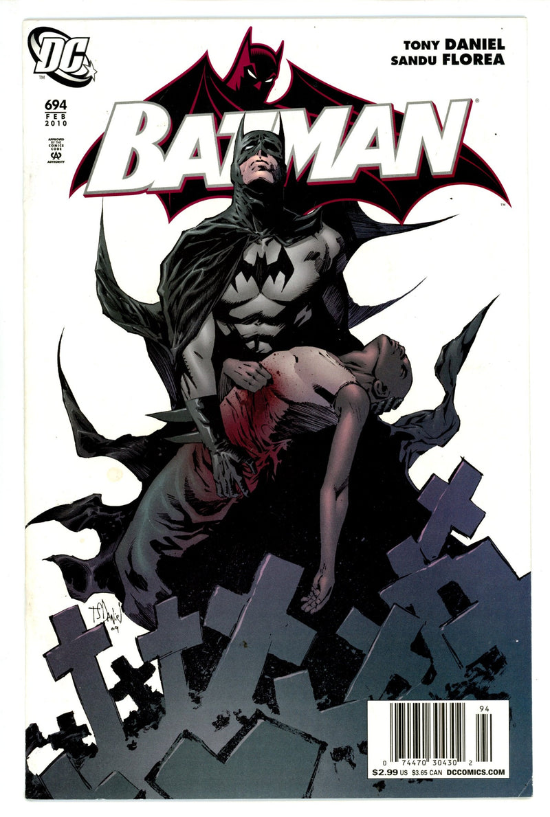 Batman Vol 1 694 FN- (5.5) (2010) Newsstand 