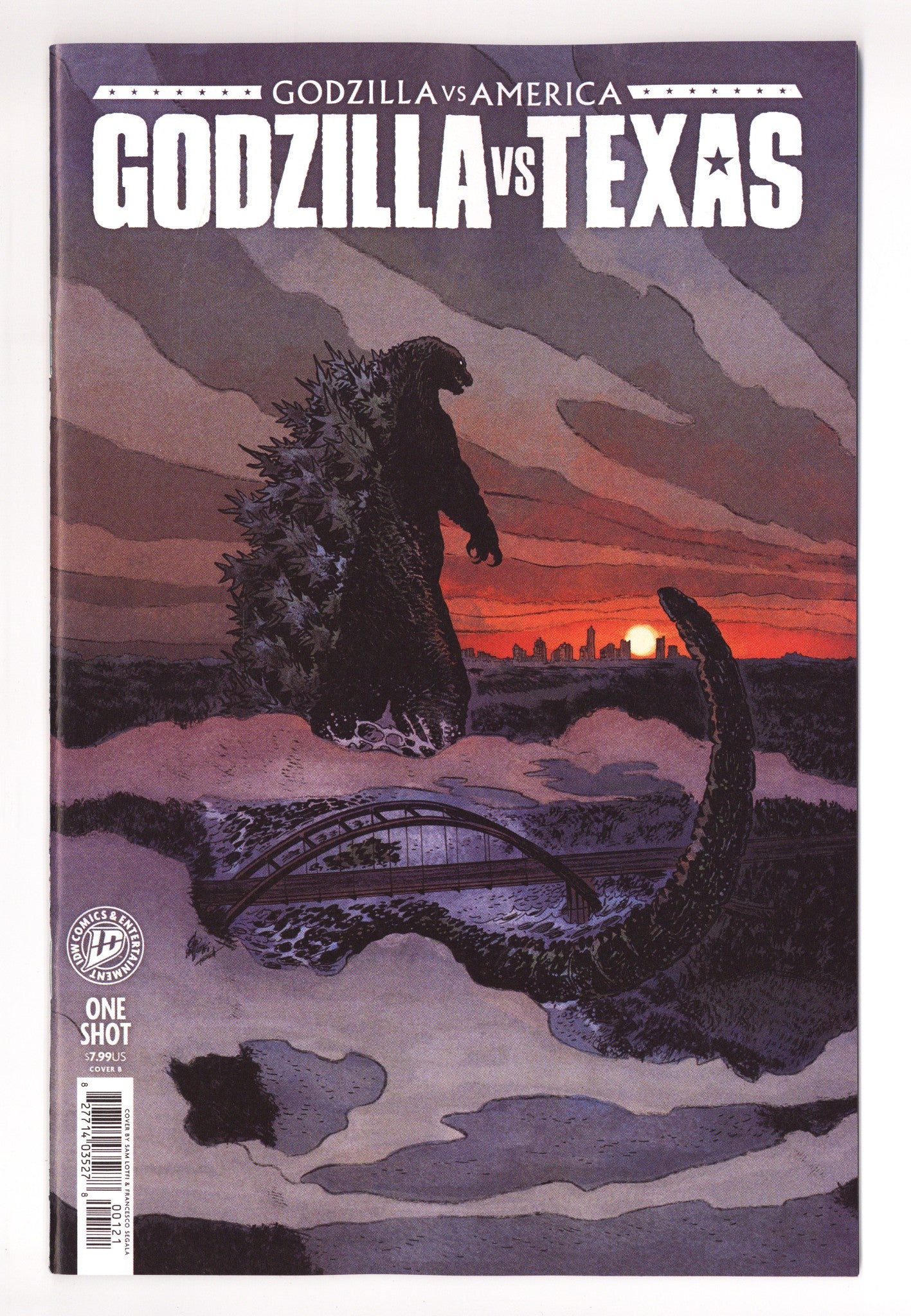 Godzilla Vs. America: Texas 1 Lotfi Variant (2026)