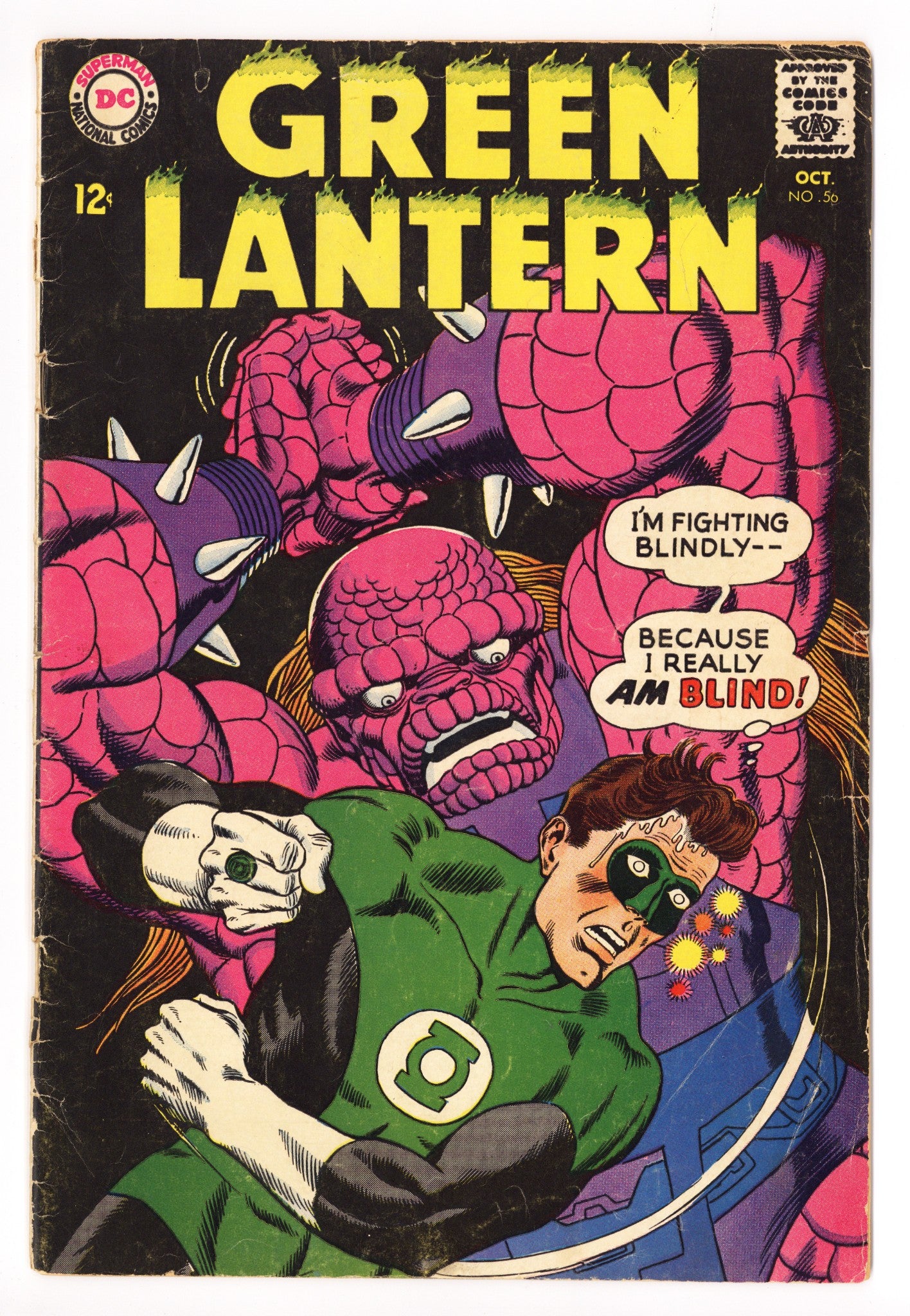 Green Lantern Vol 2 56 GD/VG (3.0) (1967) 