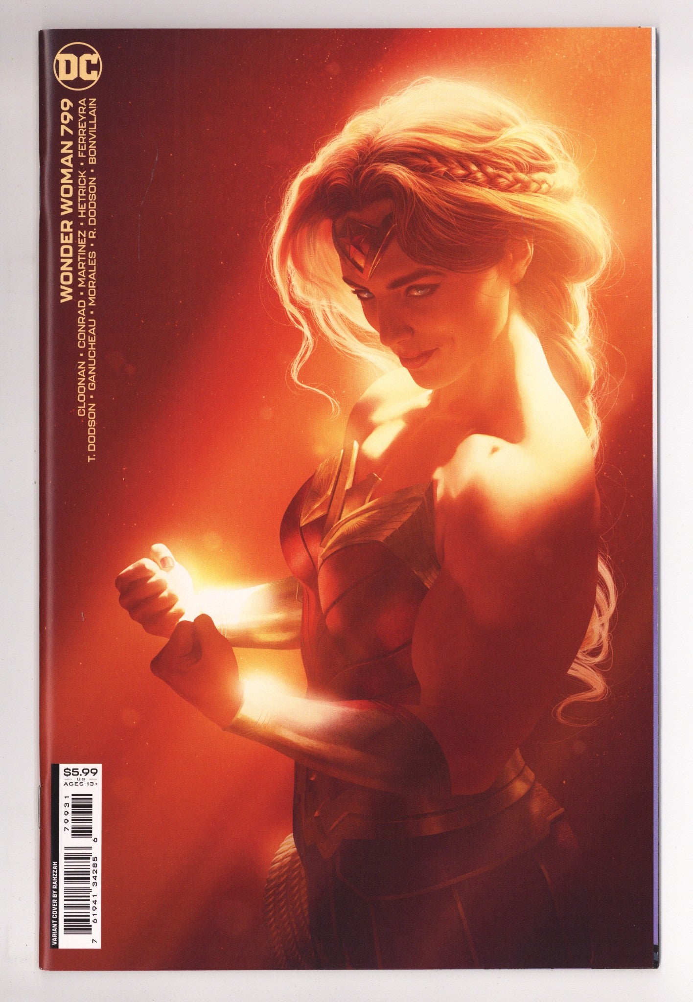 Wonder Woman Vol 5 799 High Grade (2023) Rahzzah Variant 