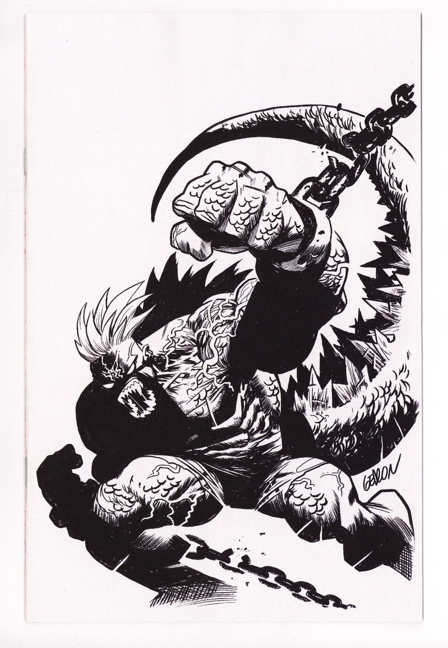 Godzilla: Escape The Deadzone [Kai-Sei Era] 2 Gedeon B&W Incentive NM- (2025)