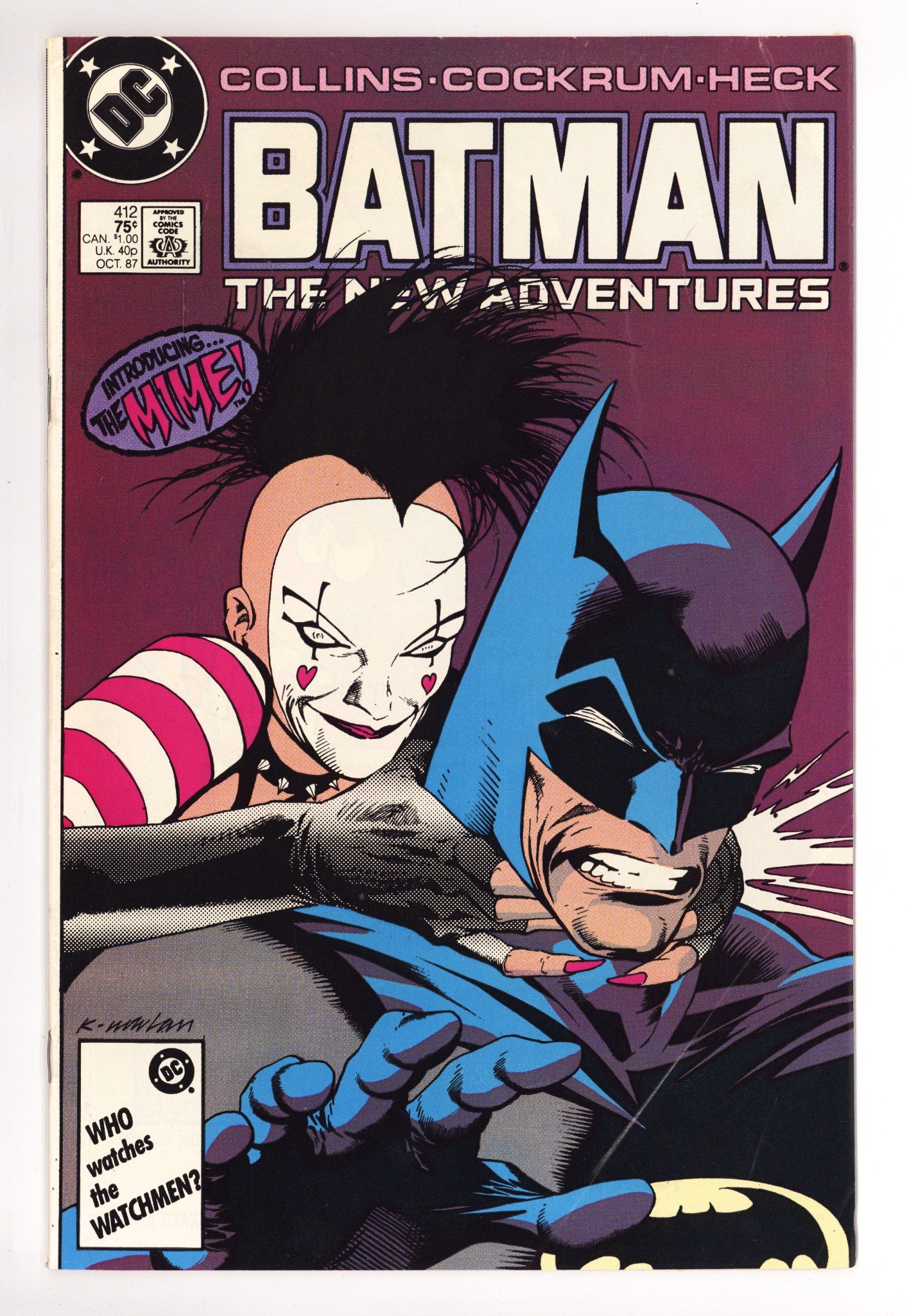 Batman Vol 1 412 Low Grade (1987) 