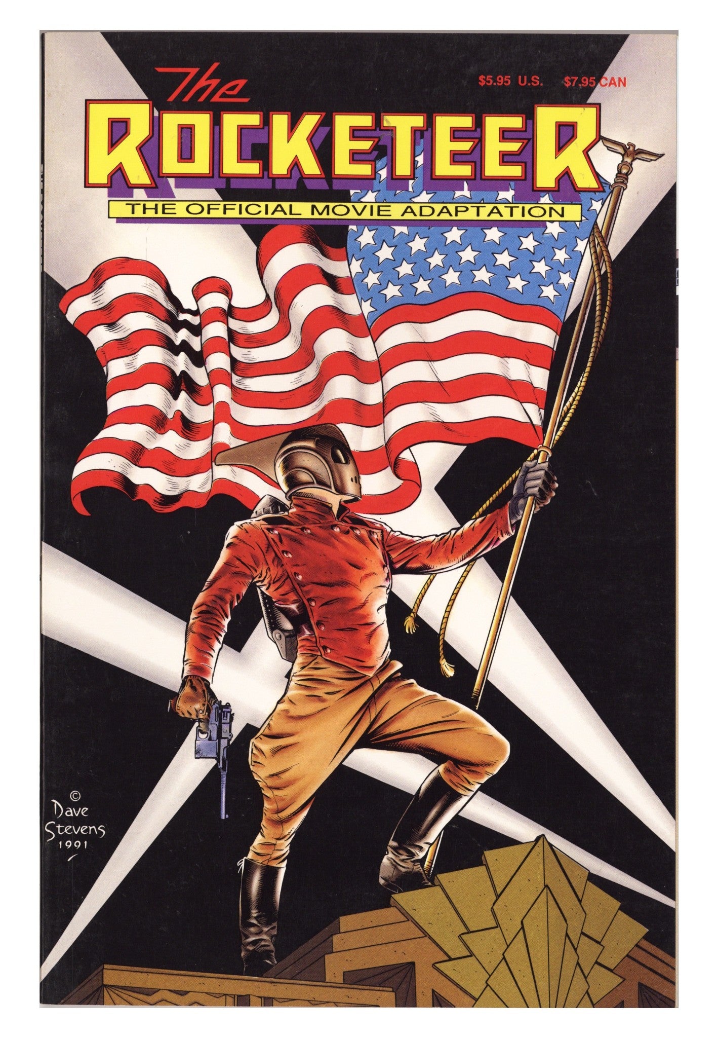 The Rocketeer: The Official Movie Adaptation 1 Mid Grade (1991) 