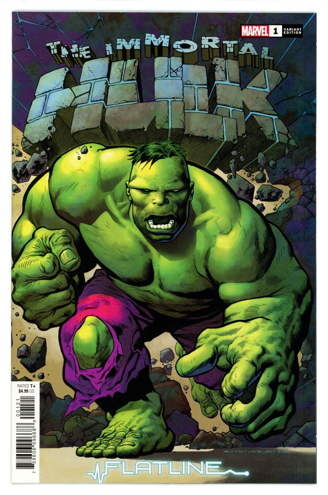 Immortal Hulk: Flatline 1 High Grade (2021) Nowlan Variant 