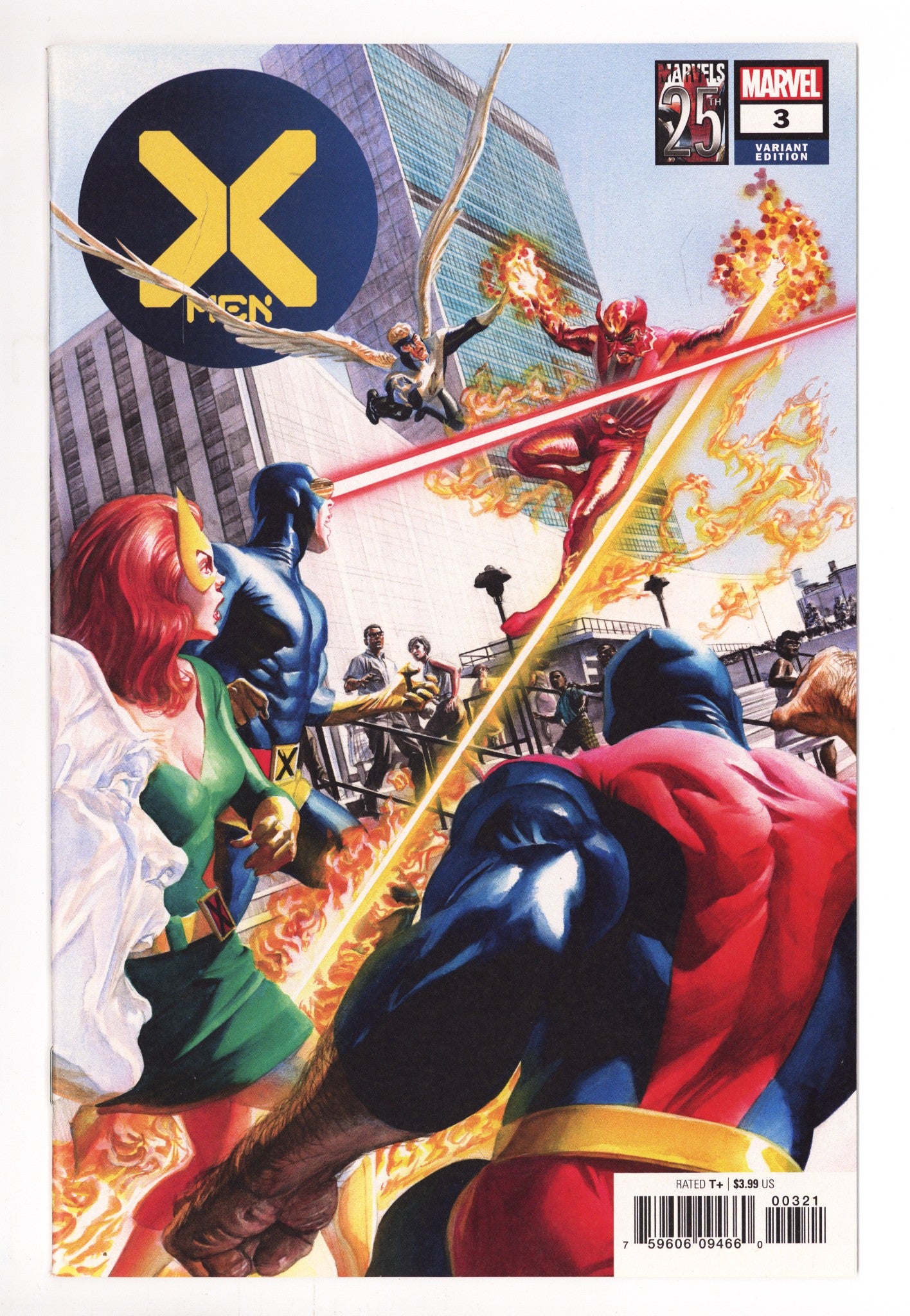 X-Men Vol 4 3 High Grade (2020) Ross Variant 