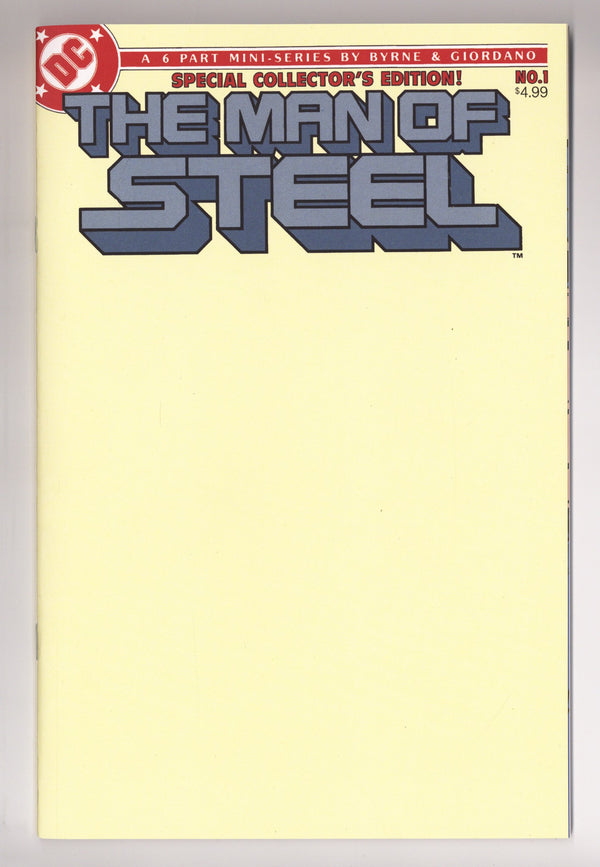 Man Of Steel  1   Facsimile Blank Variant   (2026)