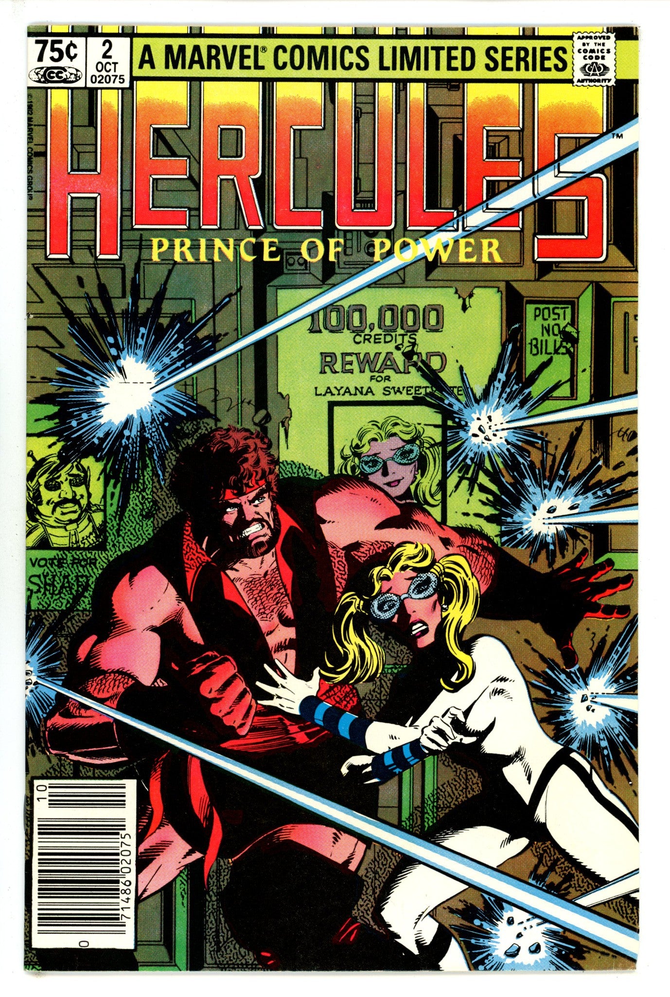 Hercules Vol 1 2 Canadian Variant FN/VF (1982)