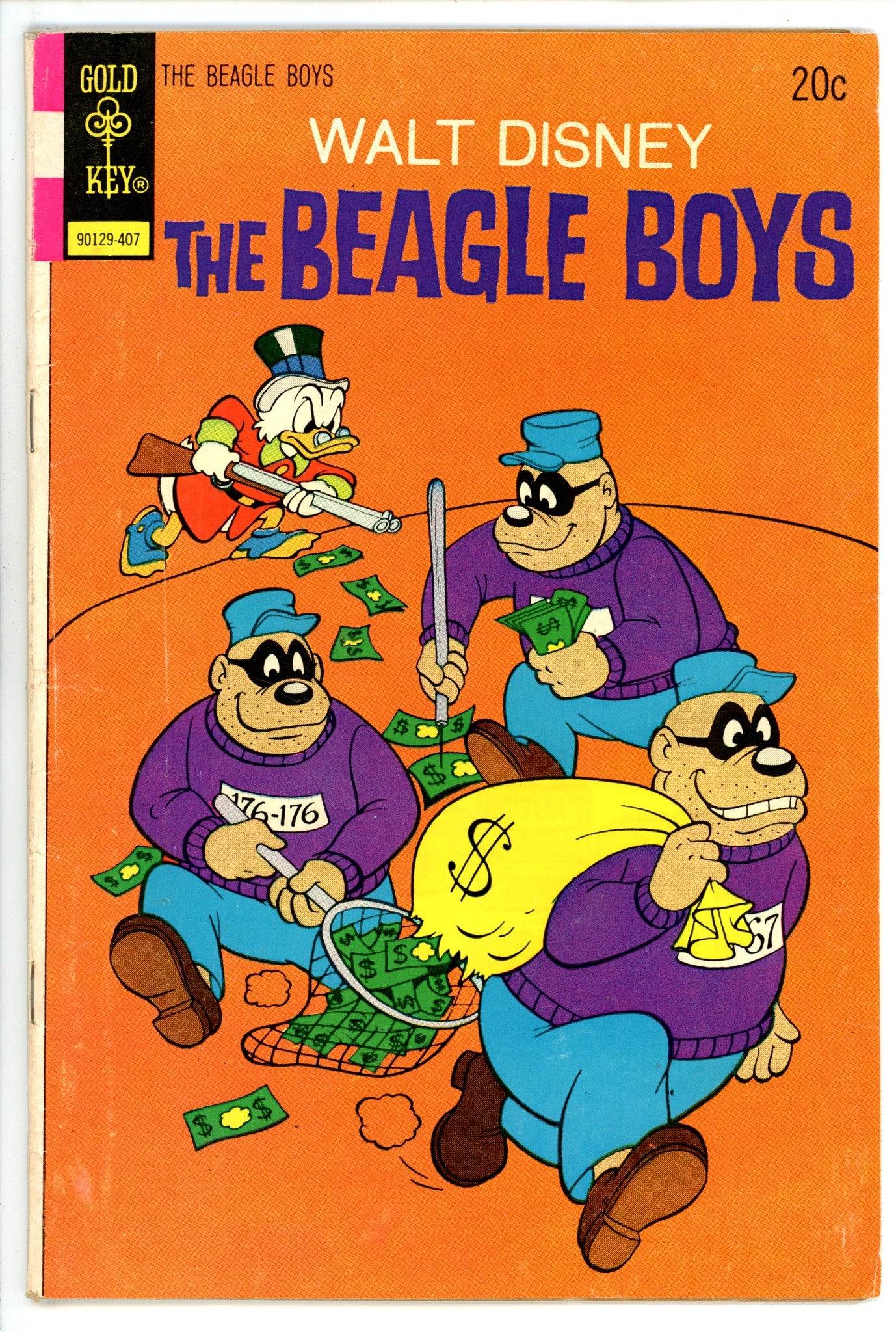 Walt Disney the Beagle Boys 21 VG/FN (5.0) (1974) 