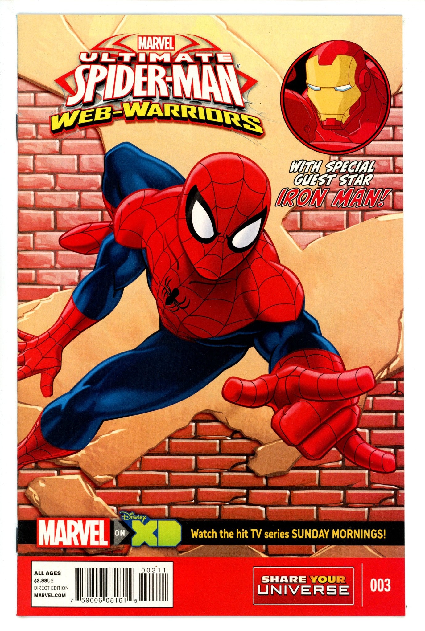 Marvel Universe Ultimate Spider-Man: Web Warriors 3 High Grade (2015) 