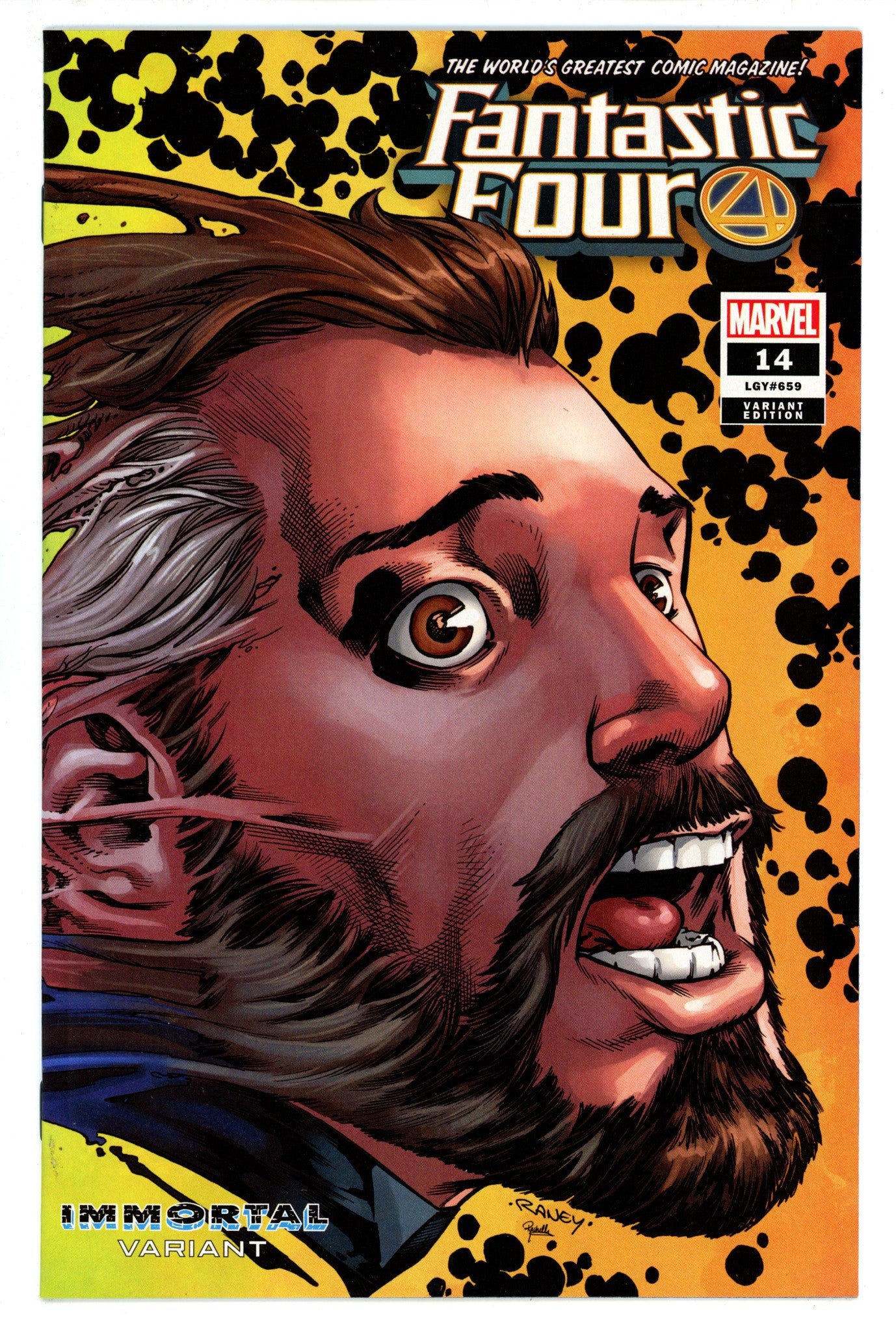 Fantastic Four Vol 6 14 (659) High Grade (2019) Raney Variant 