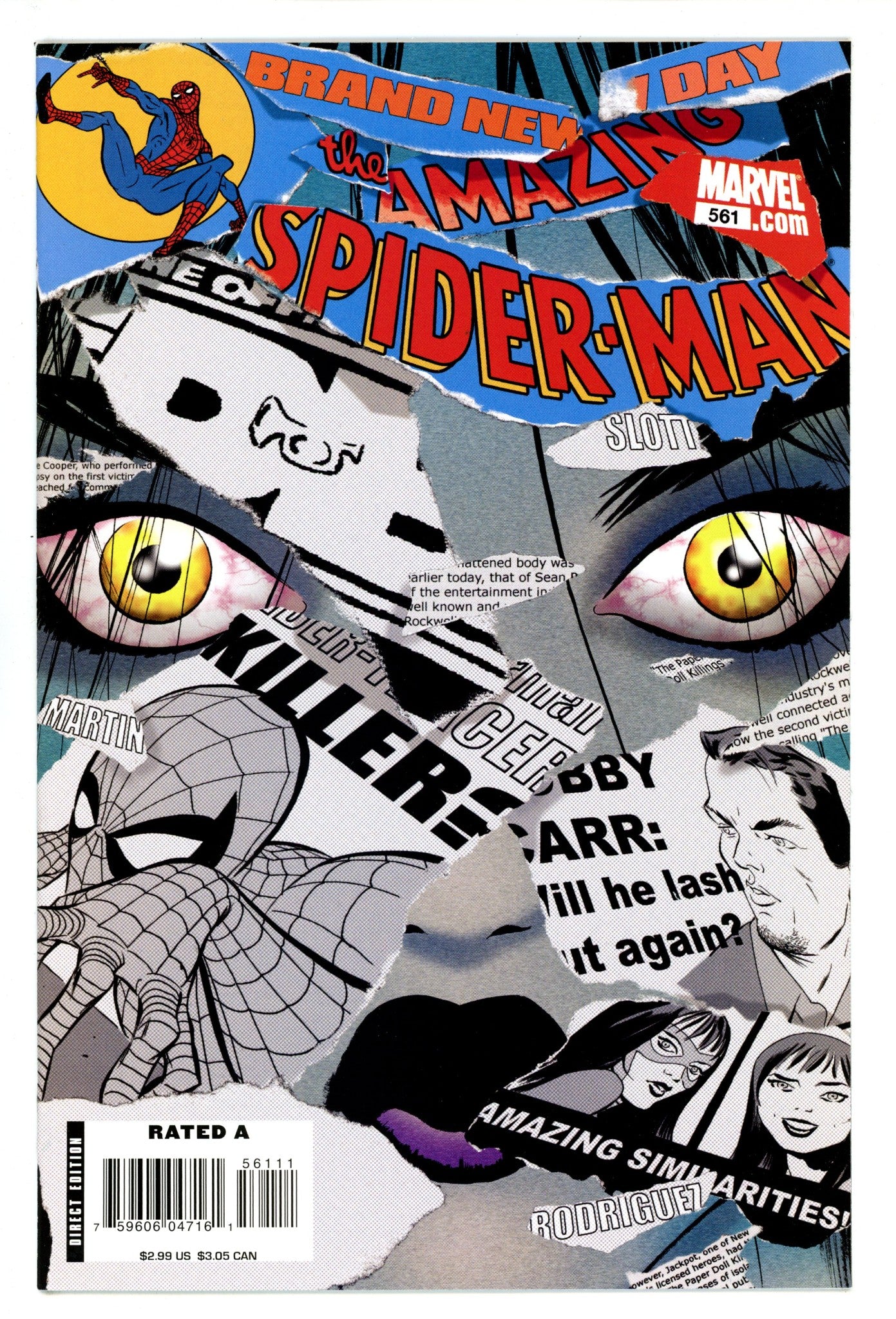 The Amazing Spider-Man Vol 2 561 High Grade (2008) 