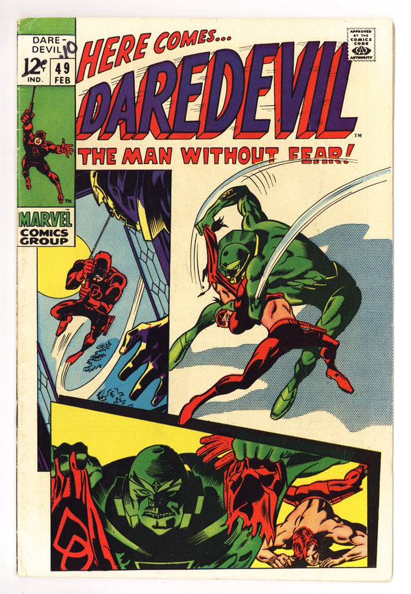 Daredevil Vol 1 49 VG+ (4.5) (1969)