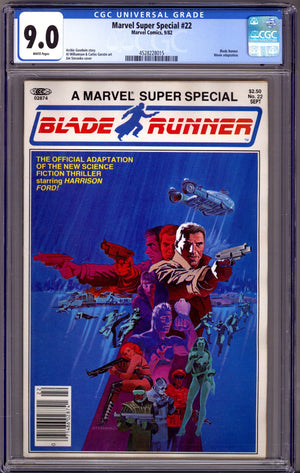 Marvel Super Special 22 CGC 9.0 (VF/NM) (1982)
