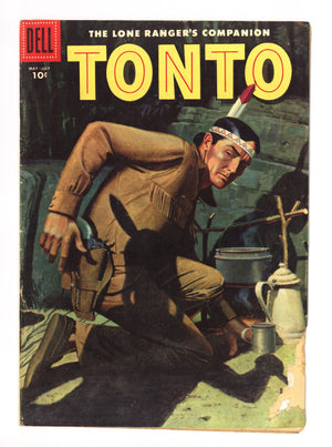 The Lone Ranger's Companion Tonto 23 GD/VG (3.0) (1956)