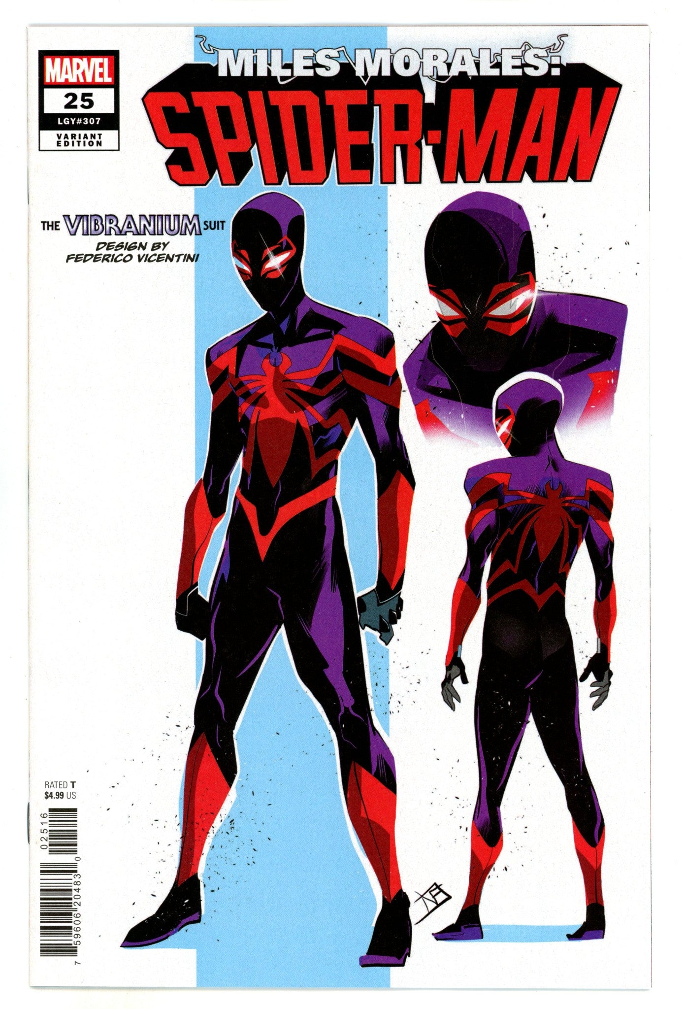 Miles Morales: Spider-Man Vol 2 25 Vicentini Design Incentive Variant NM (2024)