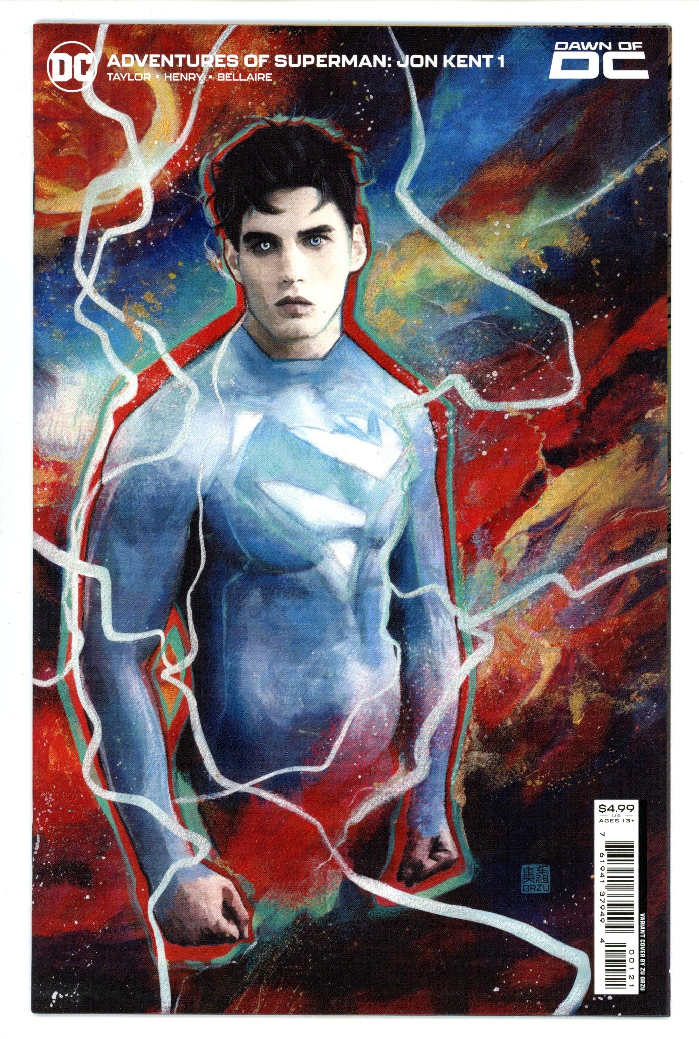 Adventures of Superman: Jon Kent 1 High Grade (2023) Orzu Variant 