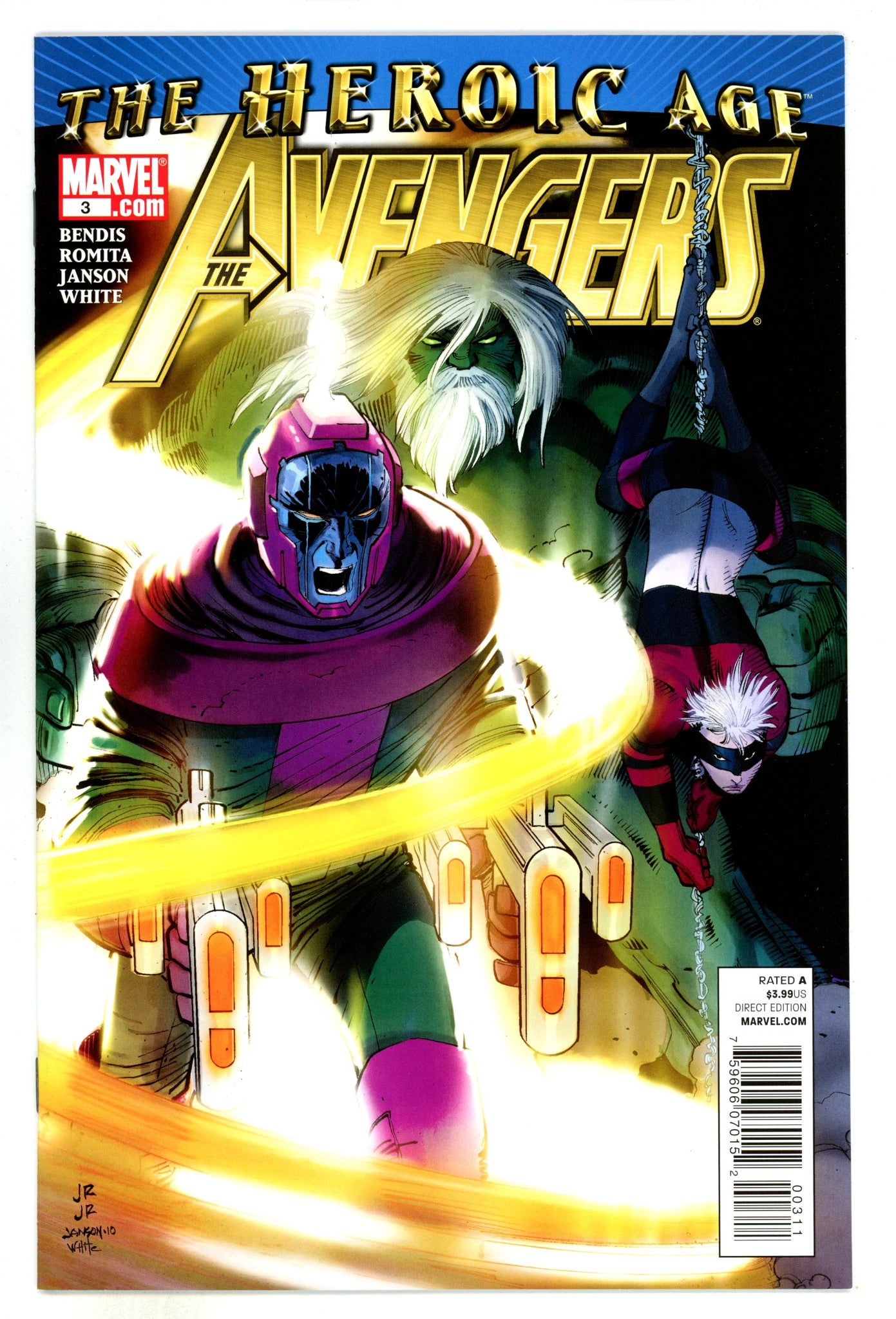 Avengers Vol 4 3  High Grade  (2010)  