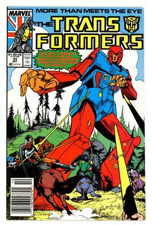 The Transformers 33 Mid Grade (1987) Newsstand