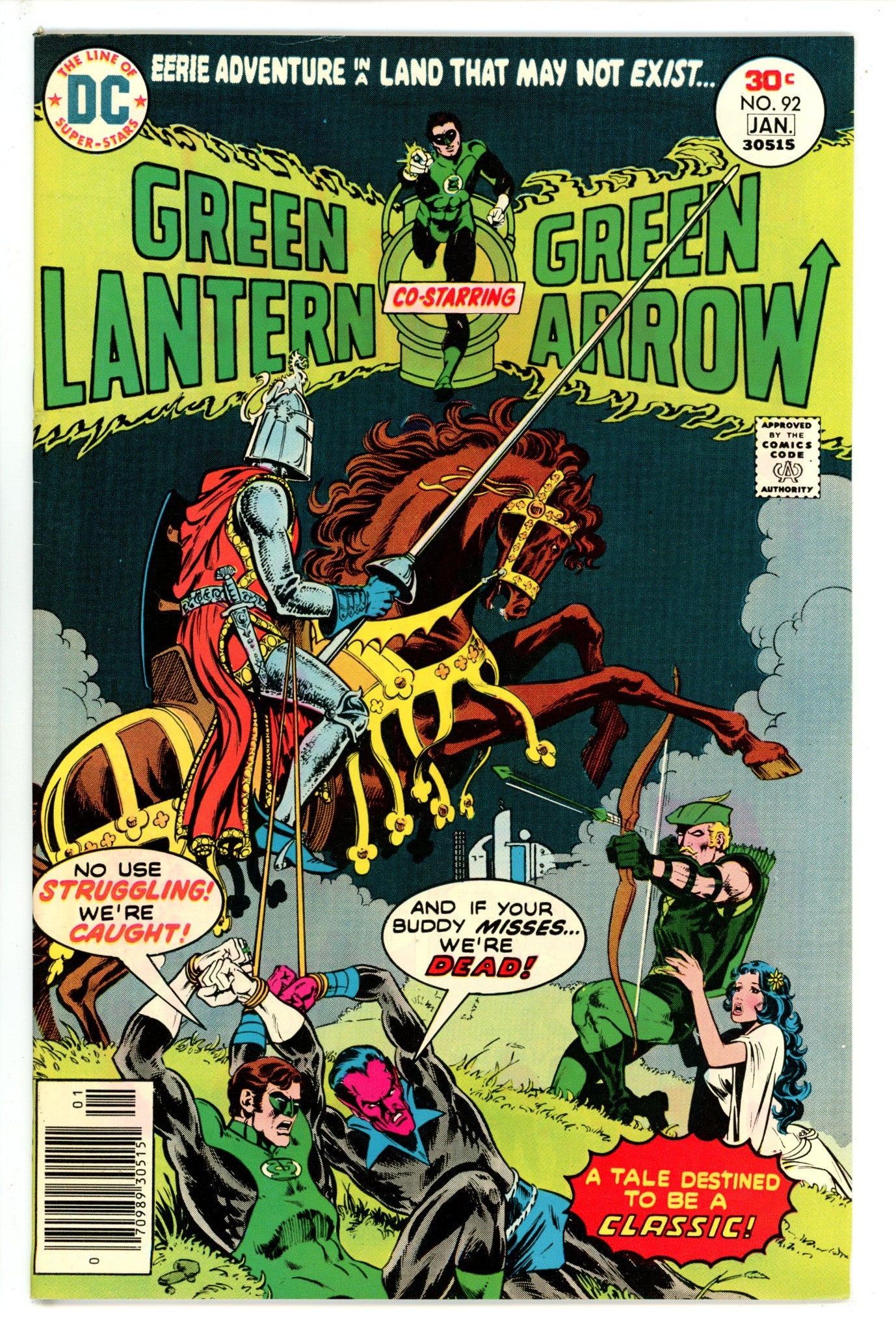 Green Lantern Vol 2 92 VF+ (1977)
