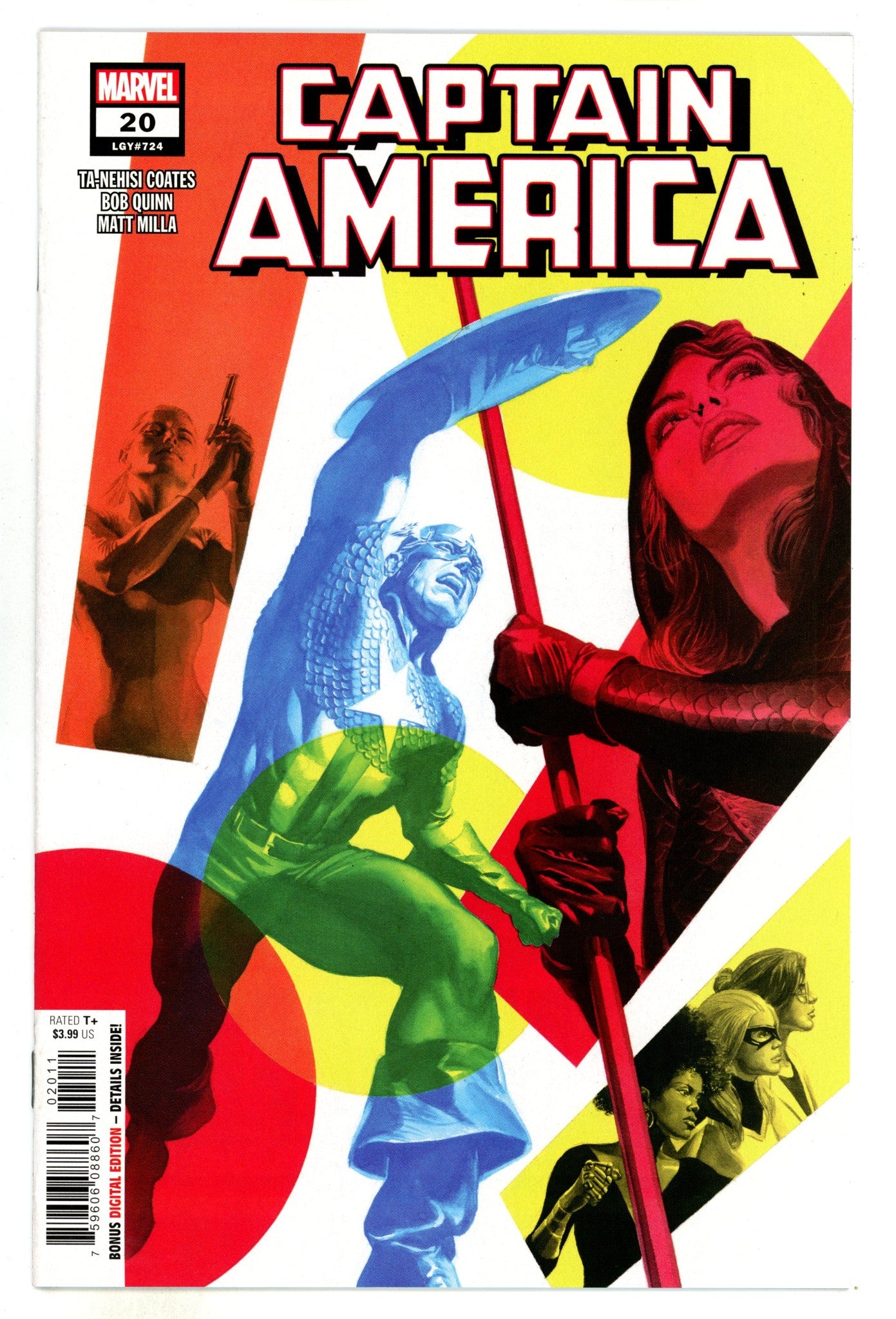 Captain America Vol 9 20 (724) High Grade (2020) 